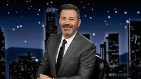 Late-night host Jimmy Kimmel for now removed from broadcast following questionable statements about conservative figure Charlie Kirk