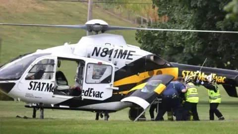 A group of law enforcement personnel shot in PA, with three in grave condition
