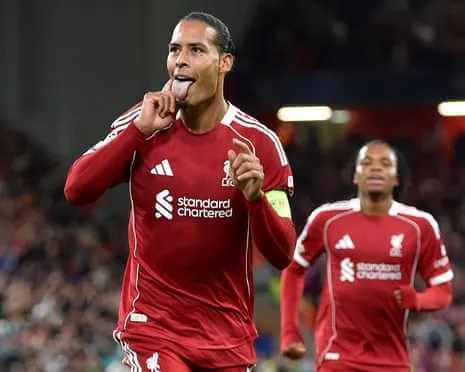 Van Dijk scores dramatic decisive goal in clash with Spanish giants